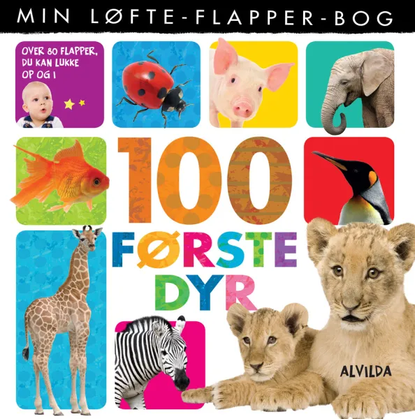 Mein Klappenbuch - 100 erste Tiere