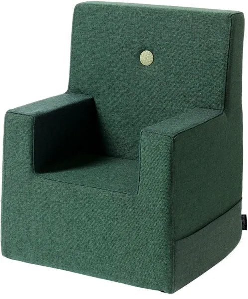 Kinderstuhl XL - grün/hellgrüner Knopf