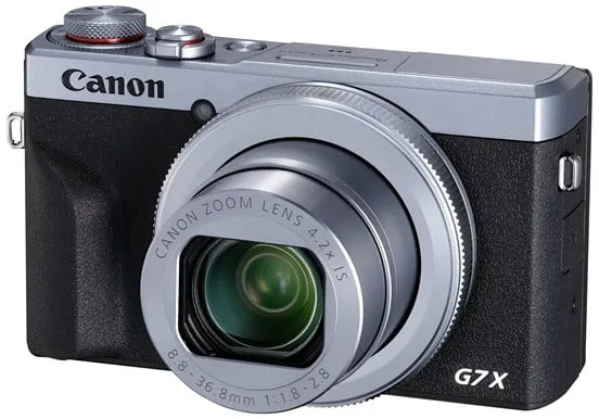 Canon PowerShot G7 X Mark III - Silver - Battery Kit