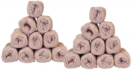 Mayflower Cotton 8/4 Garnpaket Unicolor 1489 Staubrosa - 20 Stück - Mayflower Cotton 8/4 Garnpaket Unicolor 1489 Staubrosa - 20 Stück