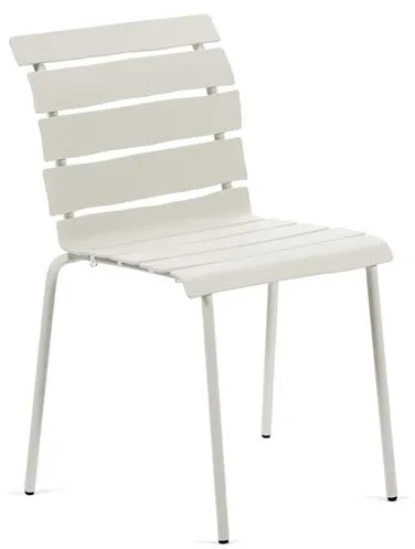 Valerie Objects Aligned Outdoor Esszimmerstuhl Weiß