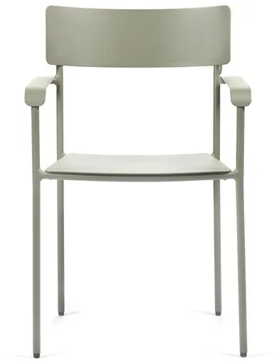 Serax August Gartenstuhl mit Armlehnen S Eucalyptus Green