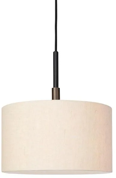 GUBI Gravity Pendelleuchte Ø30 Antikes Messing & Leinen