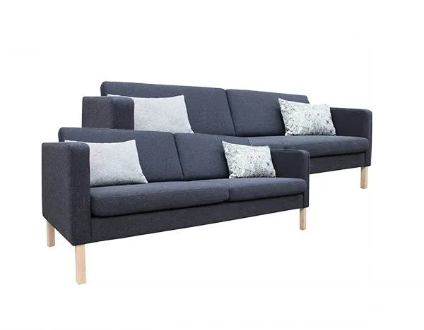 Stouby Bace Sofa-Set 2+3 Personen mit MainLine Flax Stoff