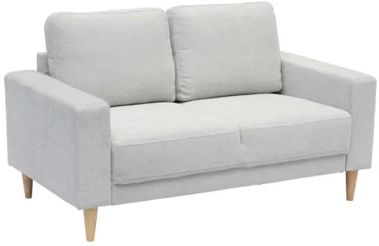 Homeville Cambridge 2 Pers. hellgrauer Stoff 143x80x82cm