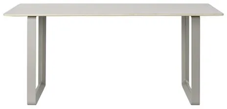 Muuto 70/70 Esstisch 170x85 Grau Linoleum/Grau