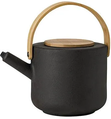 Stelton Theo Teekanne 1,25 l - Schwarz