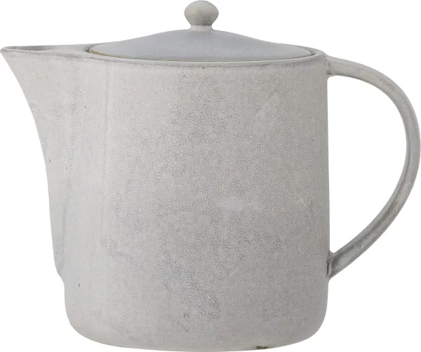 Josefine, Teekanne, grau, Steingut