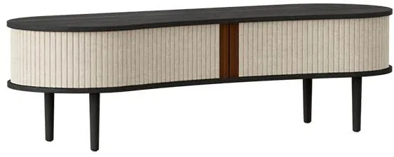 Umage Audacious TV Bank - schwarze Eiche - White sands