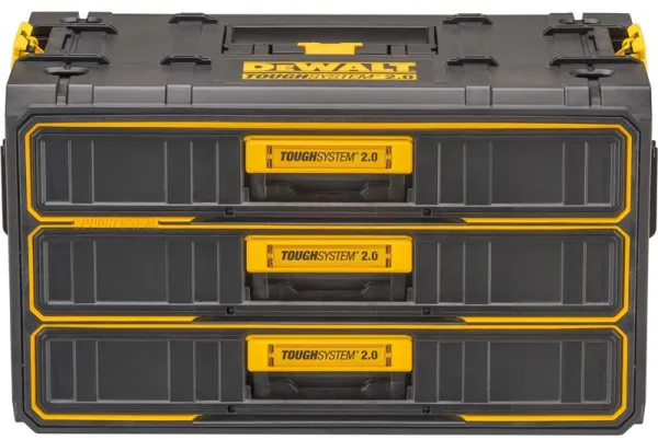 DeWalt® ToughSystem® 2.0 Werkzeugkasten mit drei Schubladen